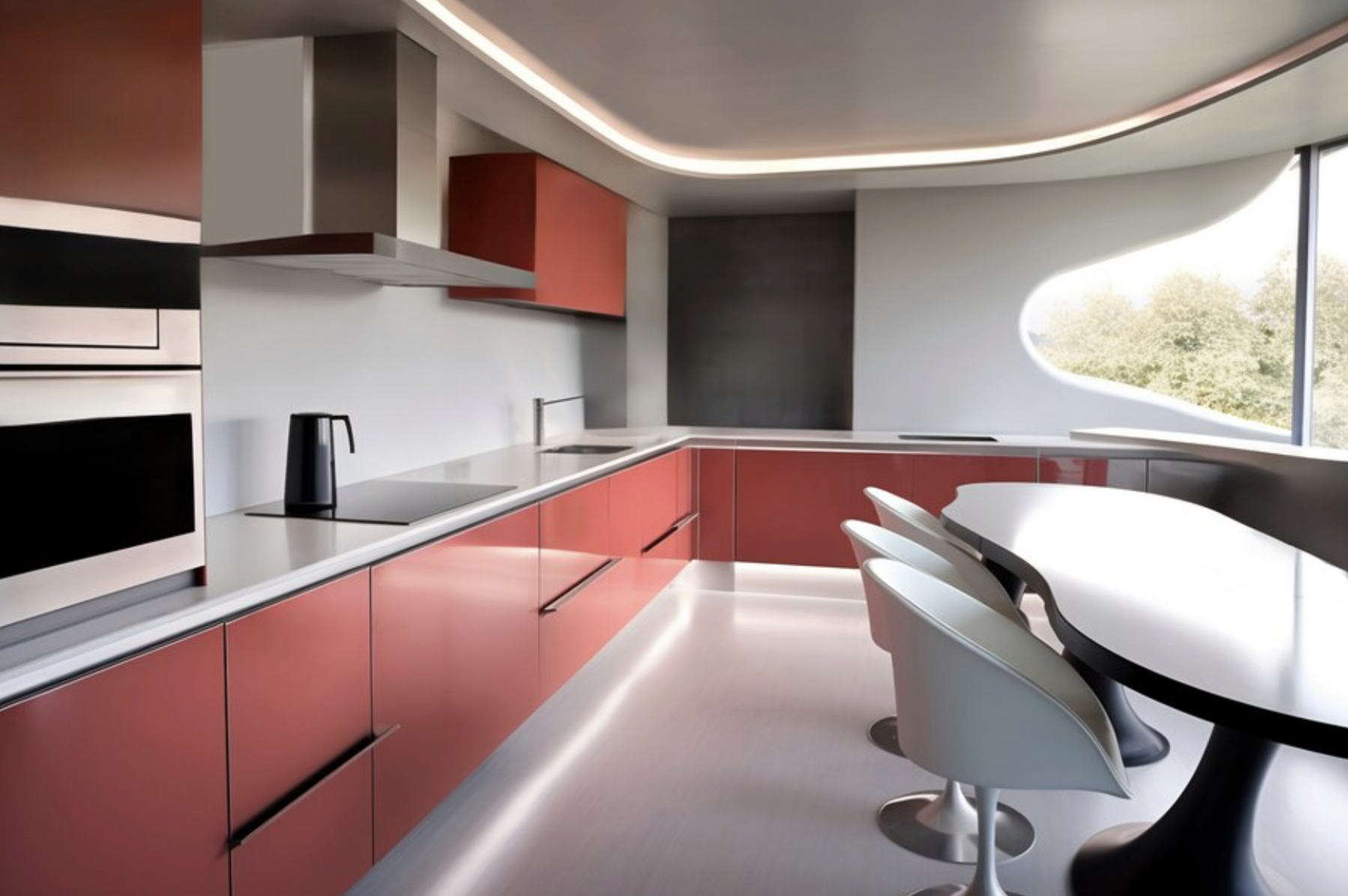 Luxury kitchen materials